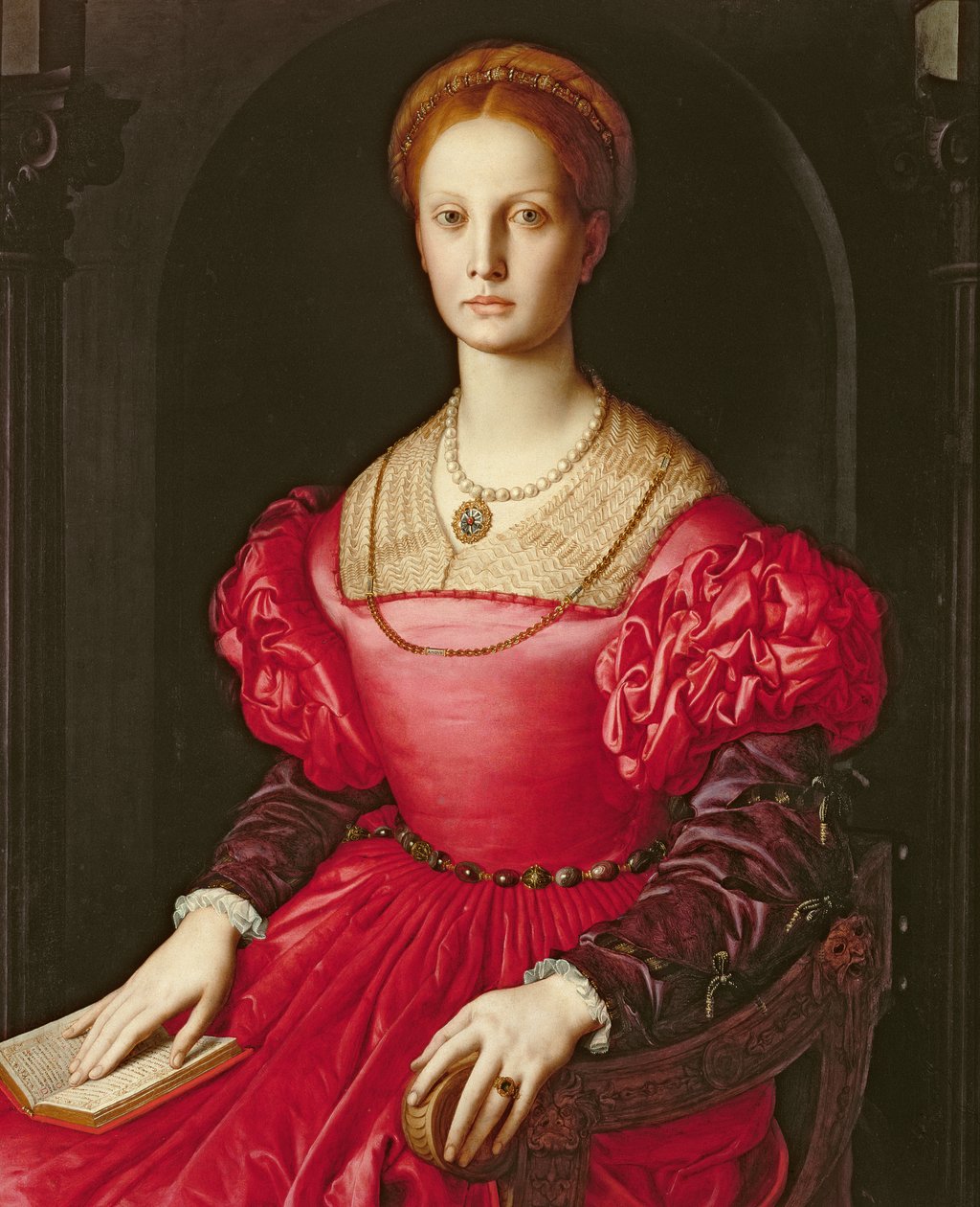 Lucrezia Panciatichi, vers 1540 - Agnolo Bronzino