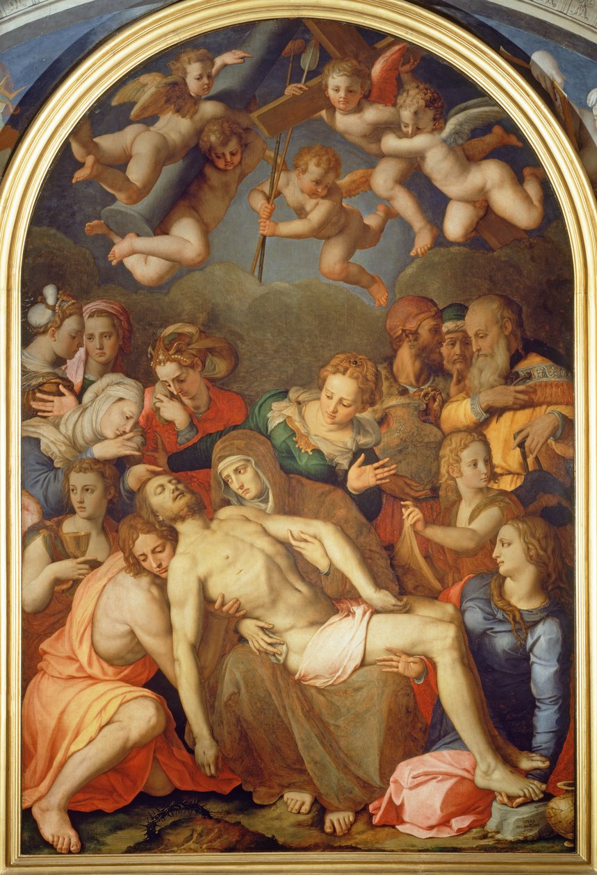 La Déposition, 1555 - Agnolo Bronzino