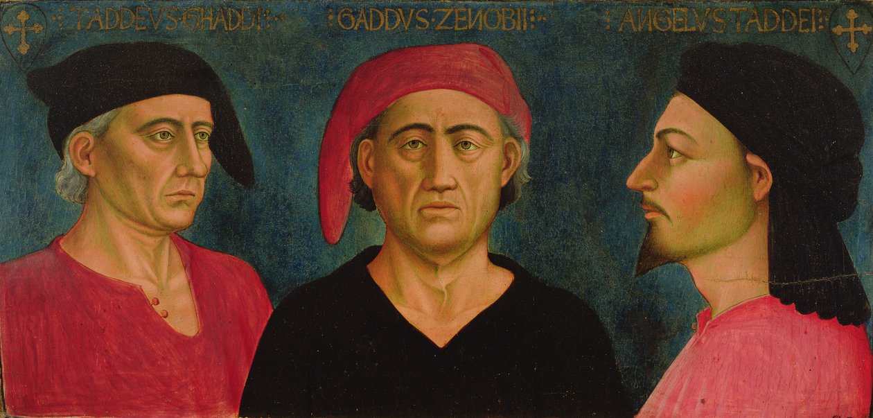 Les trois Gaddi, Taddeo, Zenobi et Agnolo ou Angelo - Agnolo Gaddi