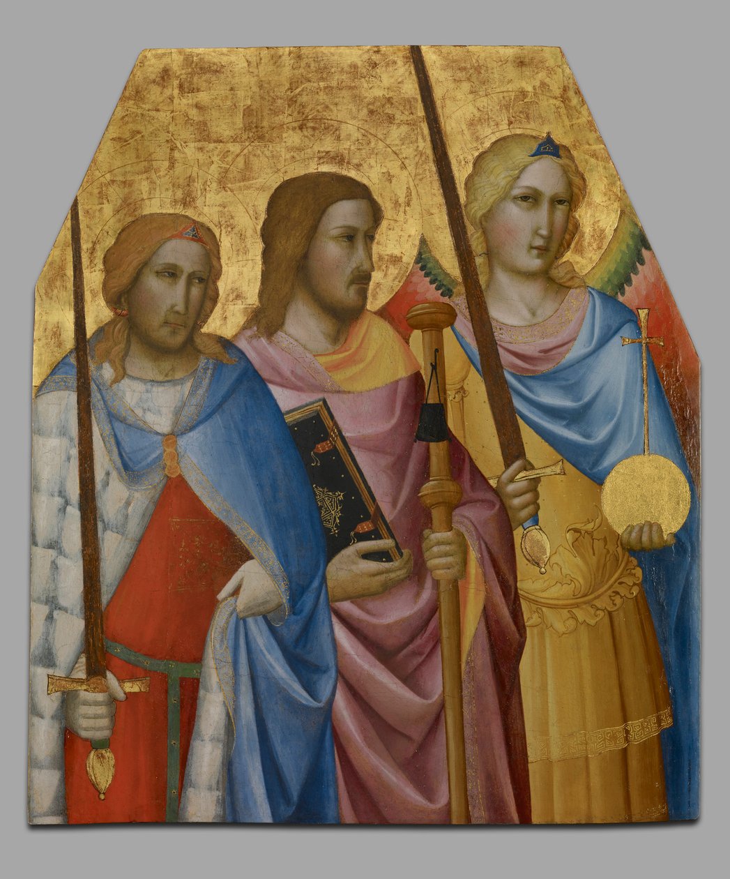 Saints Julien, Jacques et Michel - Agnolo Gaddi