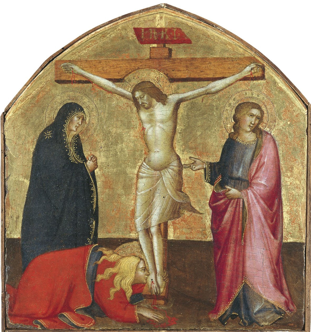 La Crucifixion - Agnolo Gaddi