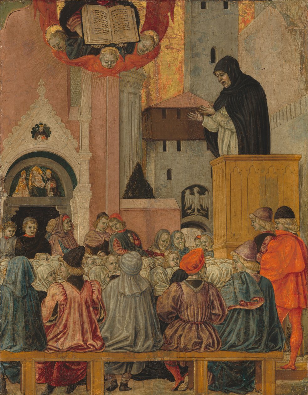 Un dominicain prêchant - Agnolo degli Erri
