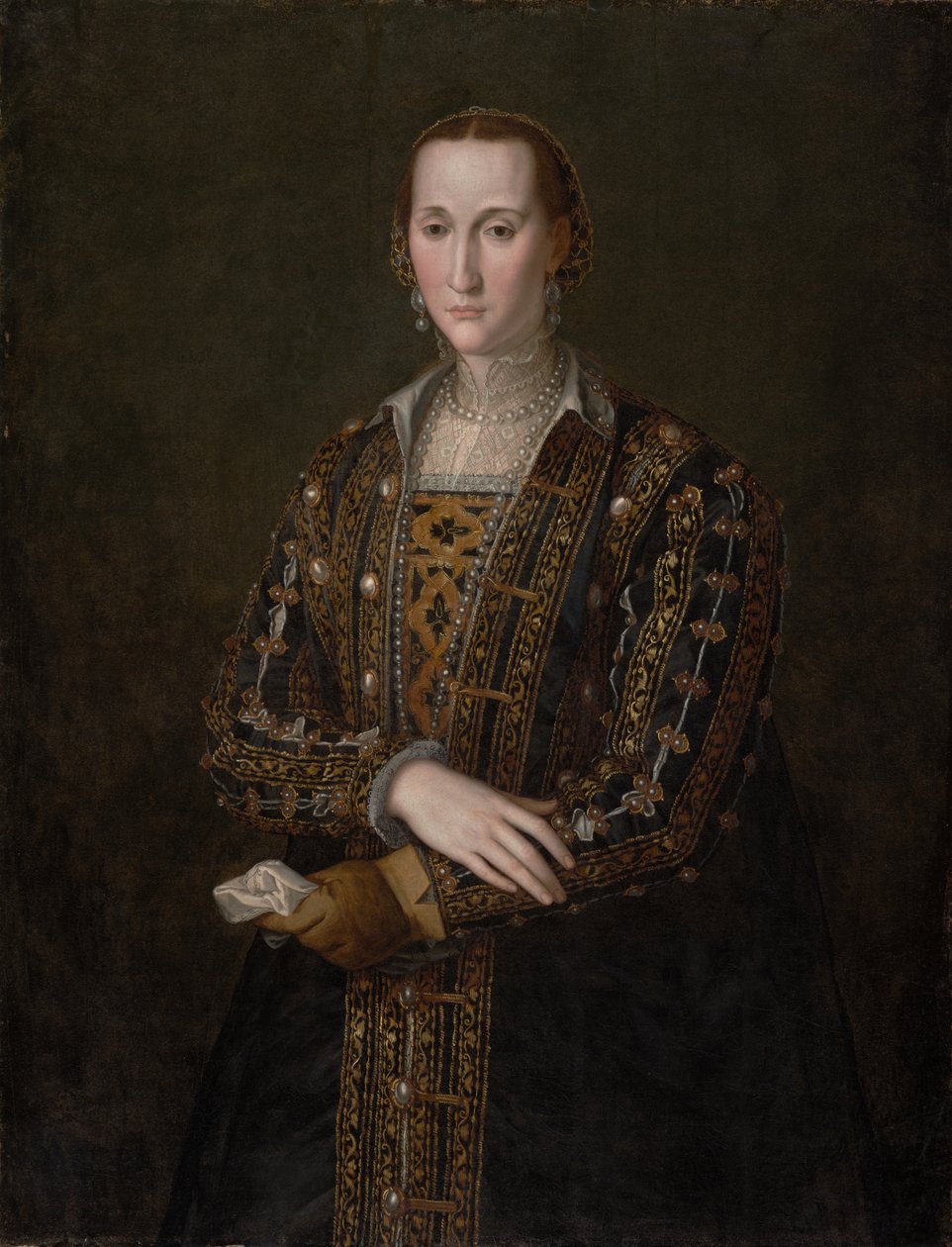 Eleonora di Toledo (1522-1562), vers 1560 - Agnolo Bronzino