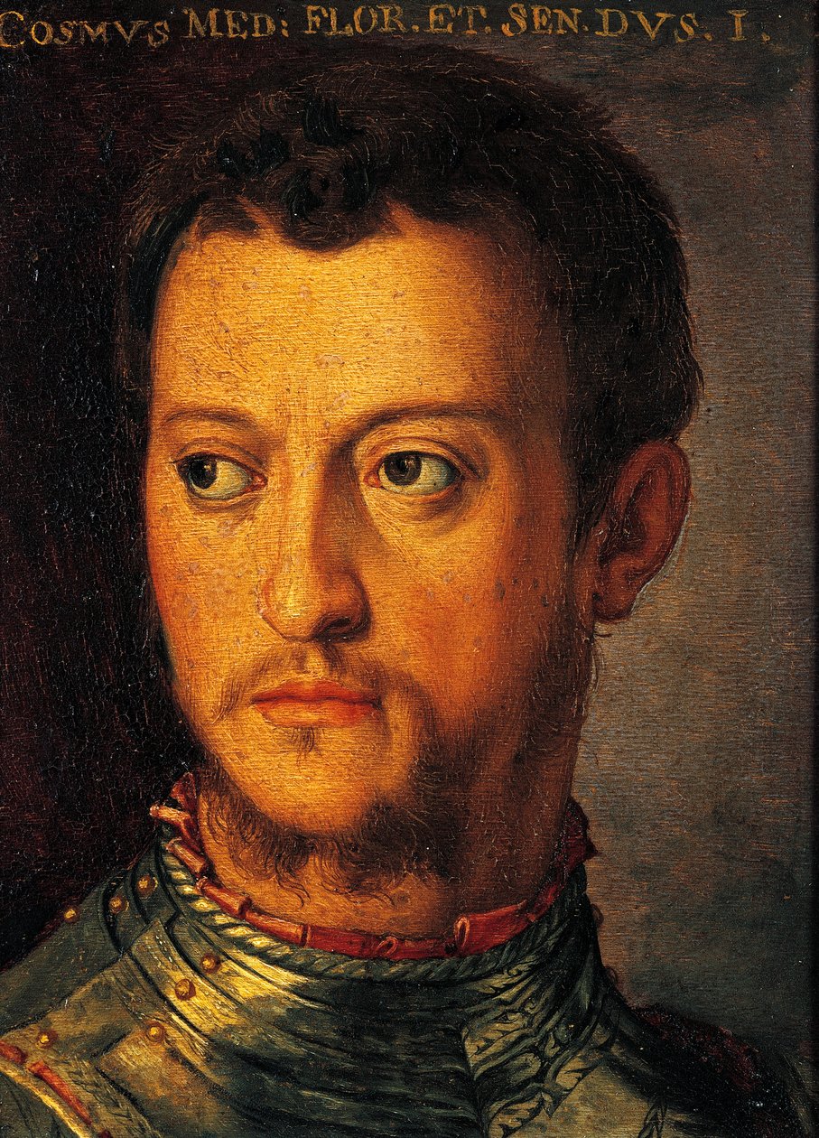 Portrait de Cosme Ier de Médicis, par Agnolo Bronzino - Agnolo Bronzino