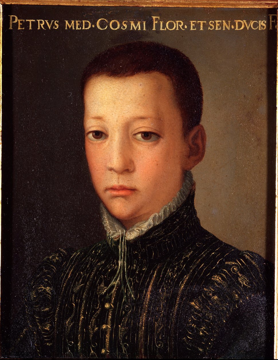 Portrait de Don Pietro de Médicis (1554-1604) jeune homme - Agnolo Bronzino