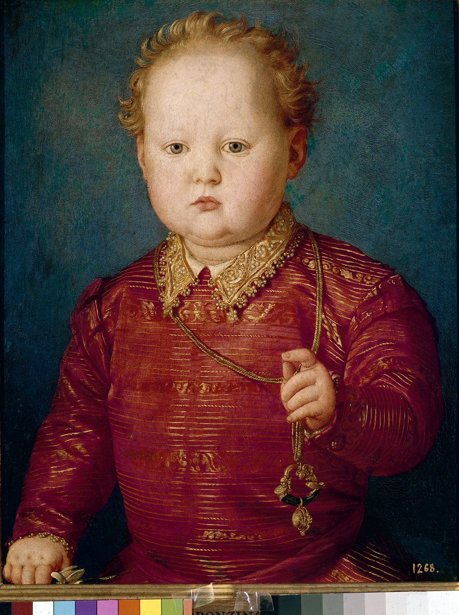 Portrait de Garcia de Médicis enfant - Agnolo Bronzino