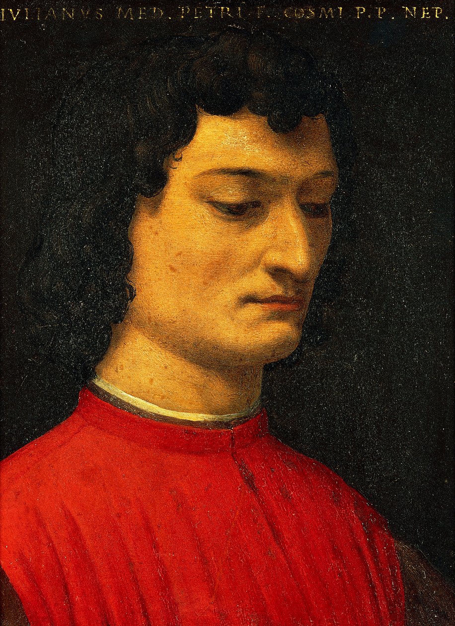 Portrait de Giuliano de Medici, par Agnolo Bronzino - Agnolo Bronzino