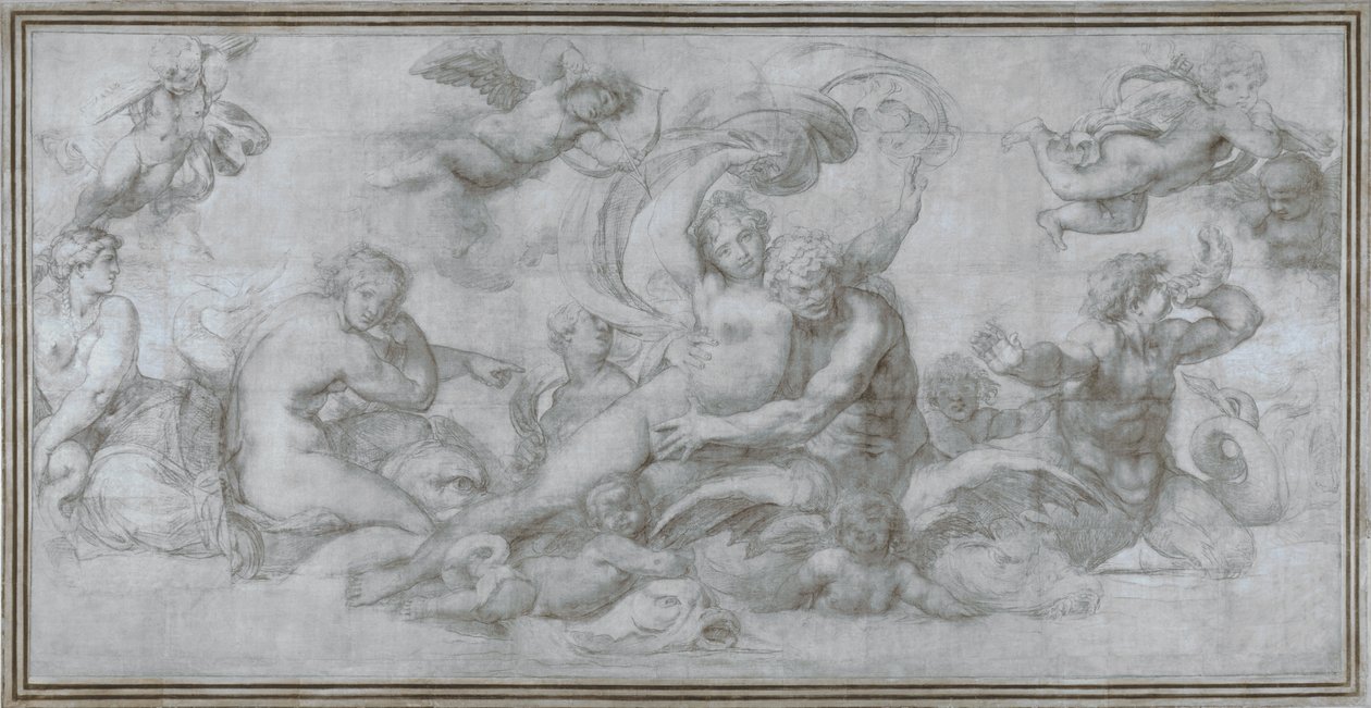 Triomphe de la mer - Agostino Carracci