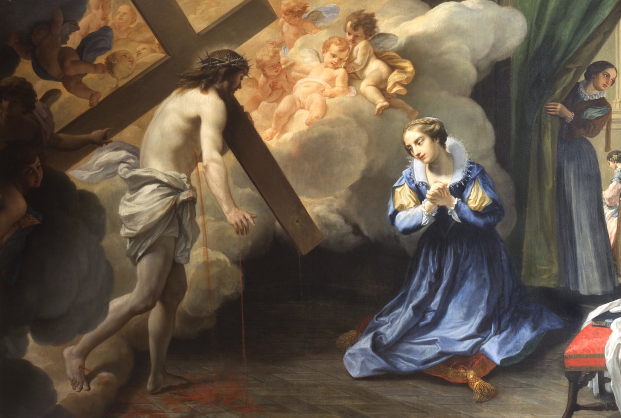 Extase de Sainte Caterina de Paoli - Agostino Masucci