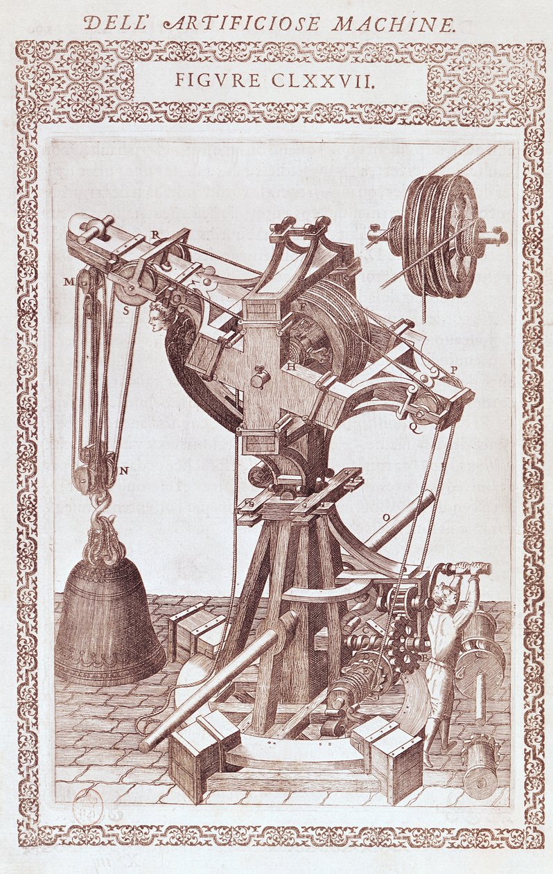 Une grue, illustration de 