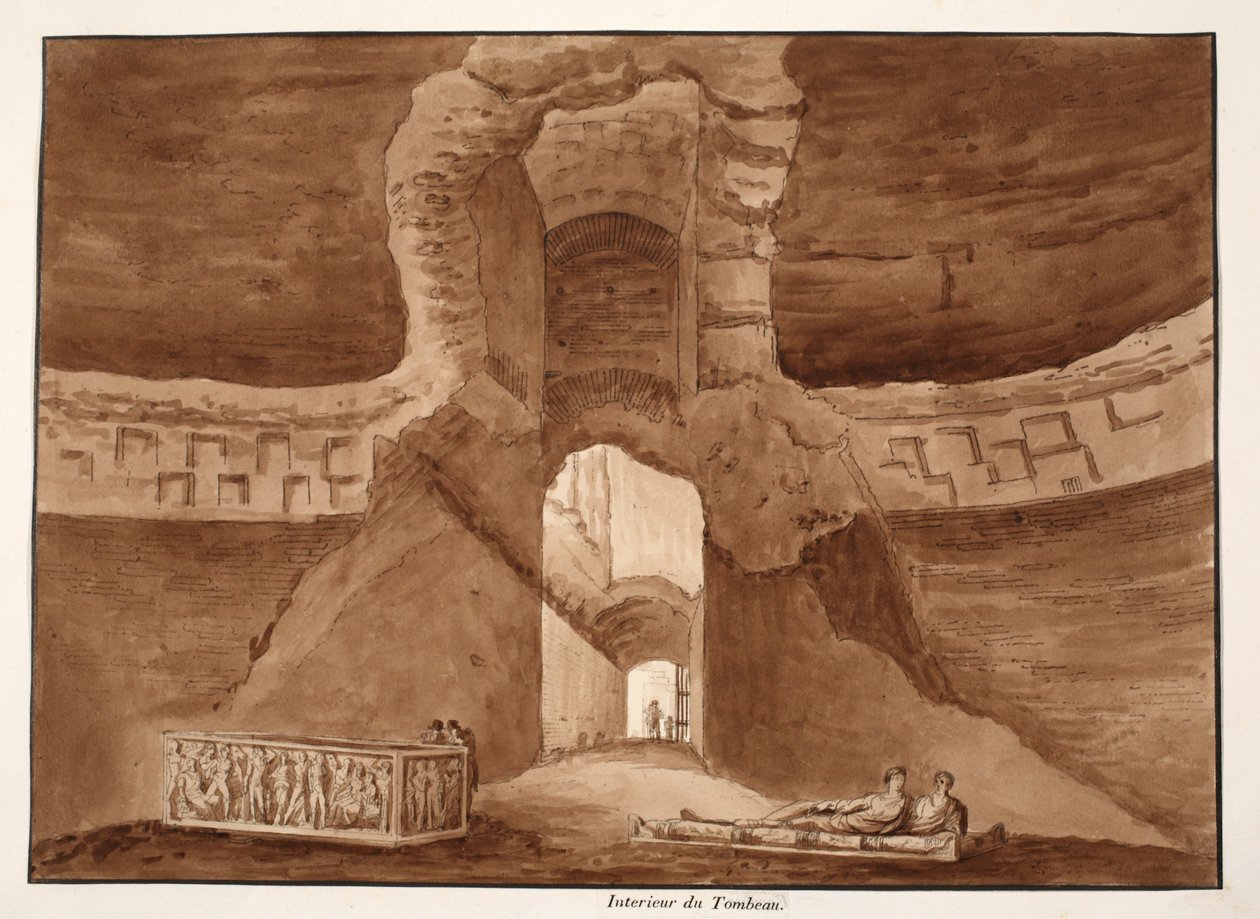 Intérieur du tombeau d