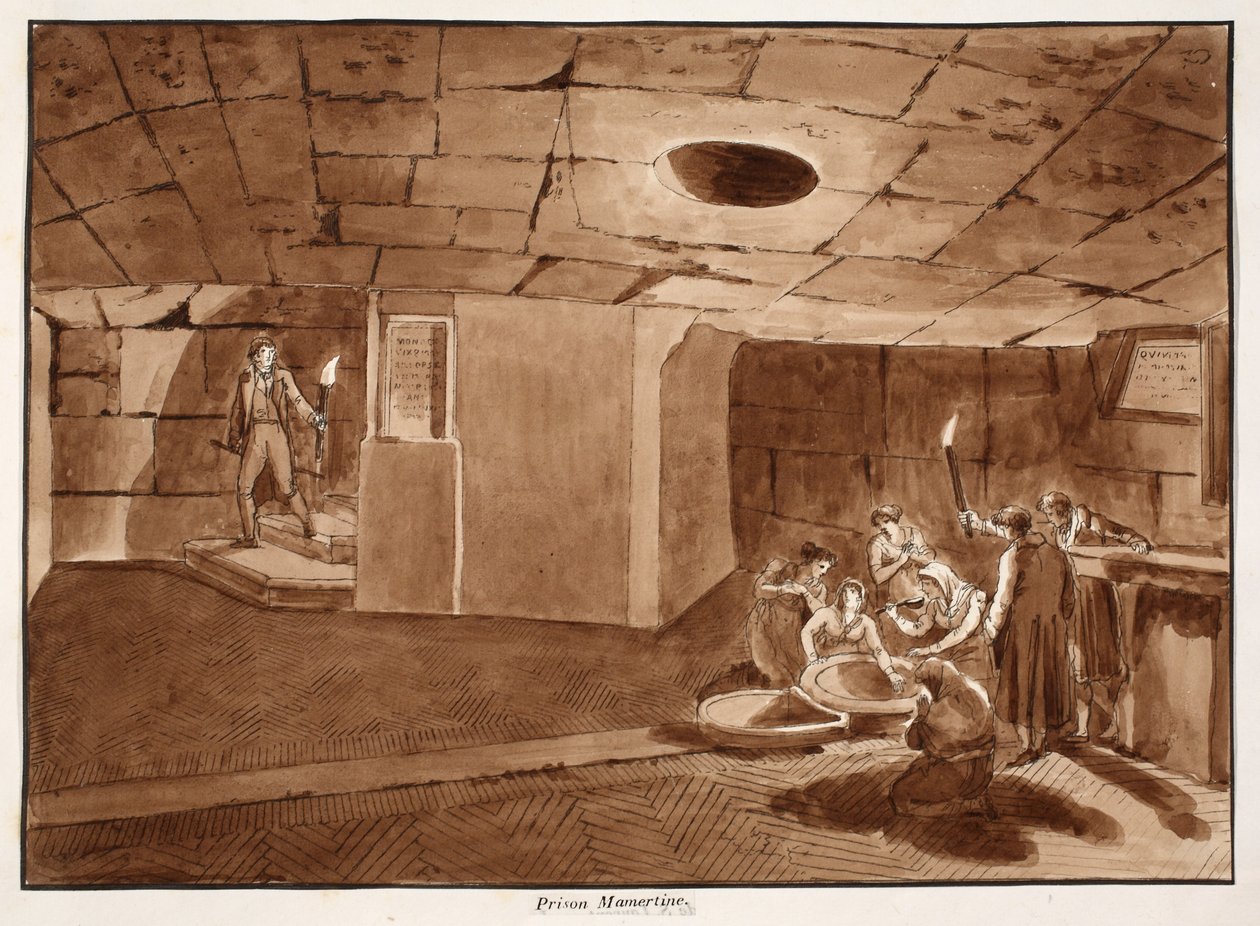 Prison Mamertine, 1833 - Agostino Tofanelli