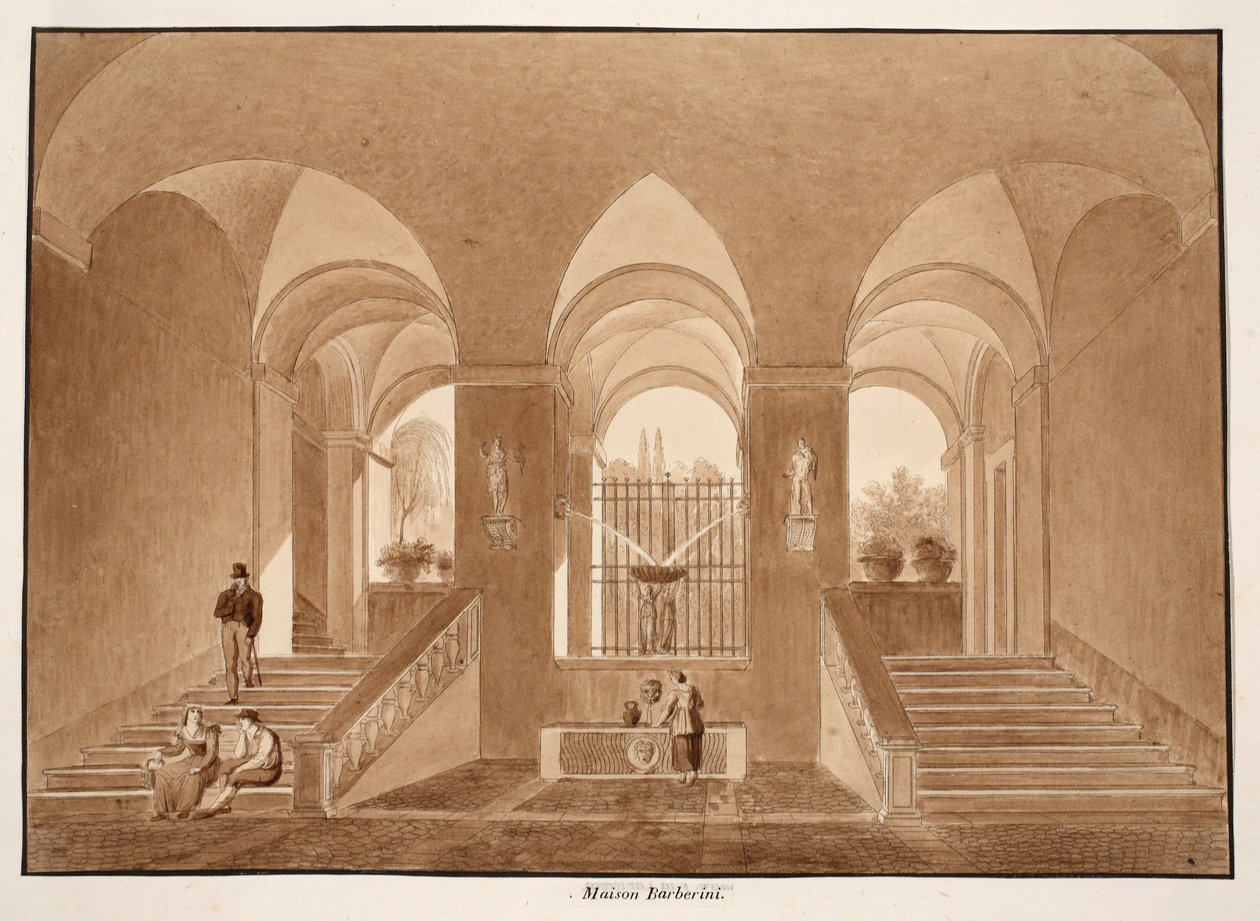 Palazzo Barberini, 1833 - Agostino Tofanelli