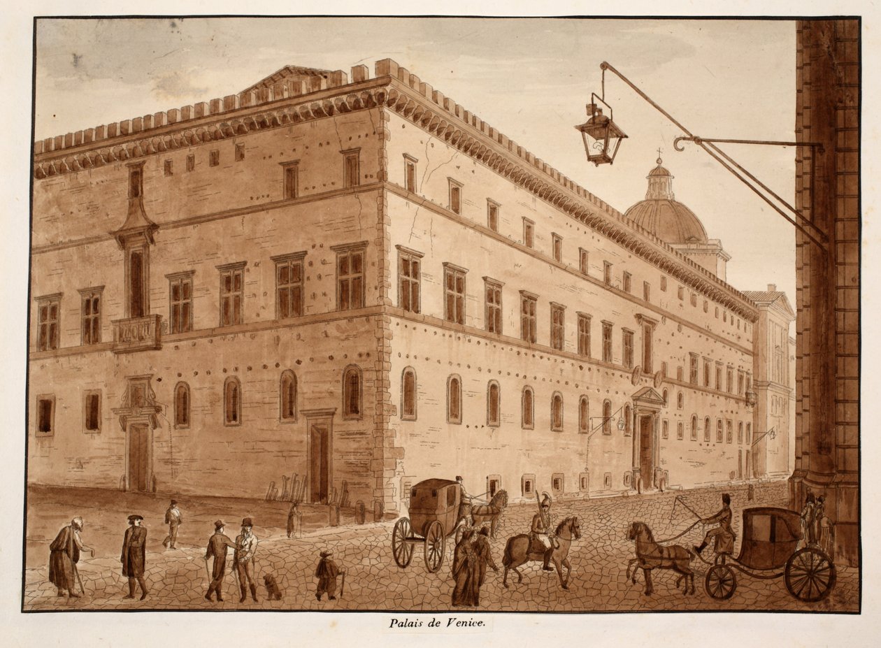 Palazzo di Venezia, 1833 - Agostino Tofanelli