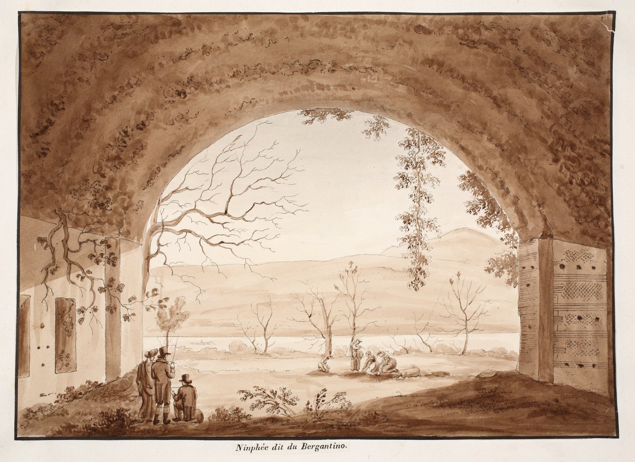 Le Ninfeo Bergantino, 1833 - Agostino Tofanelli