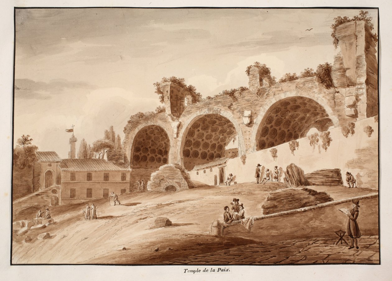 Le Temple de la Paix, 1833 - Agostino Tofanelli