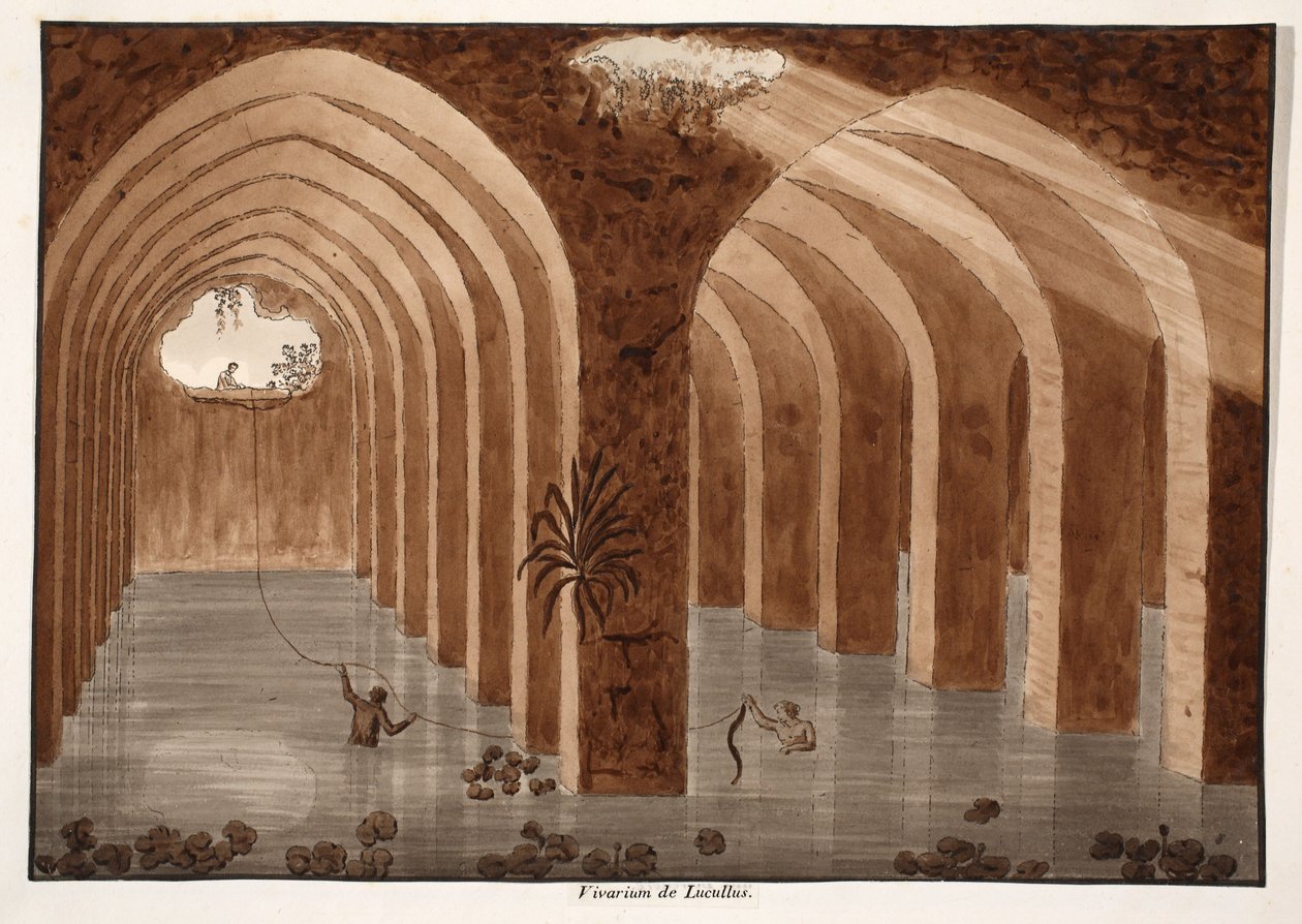 Le vivarium de Lucullus, 1833 - Agostino Tofanelli