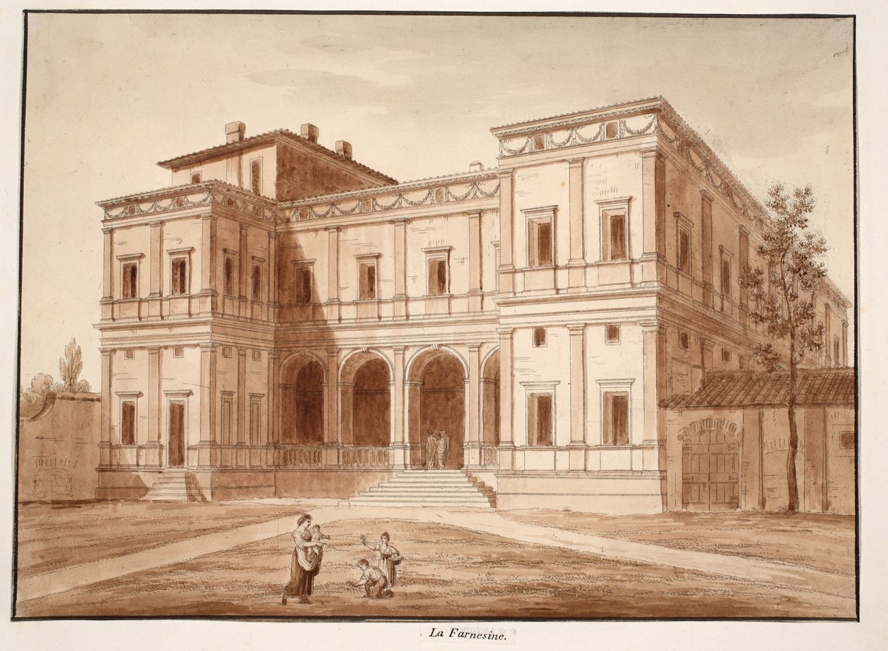Villa Farnesina, 1833 - Agostino Tofanelli