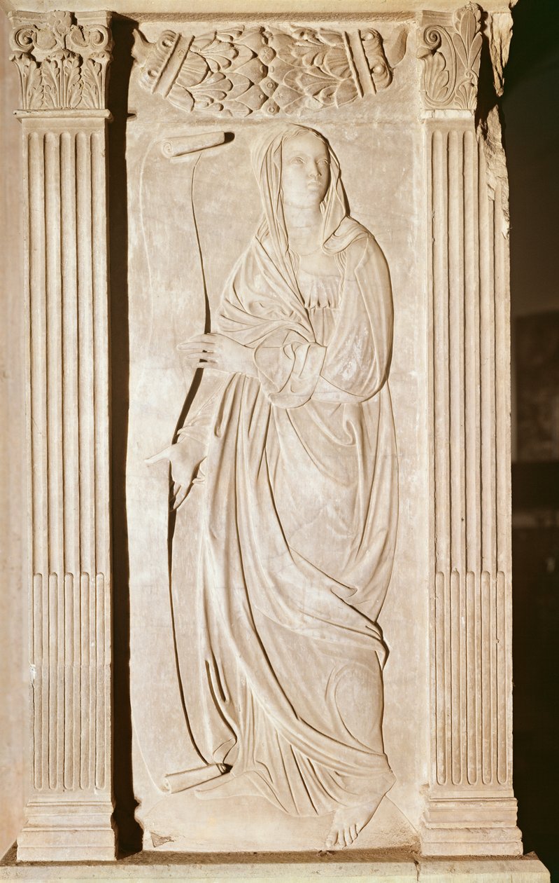 Mathématiques, c.1450 - Agostino di Duccio