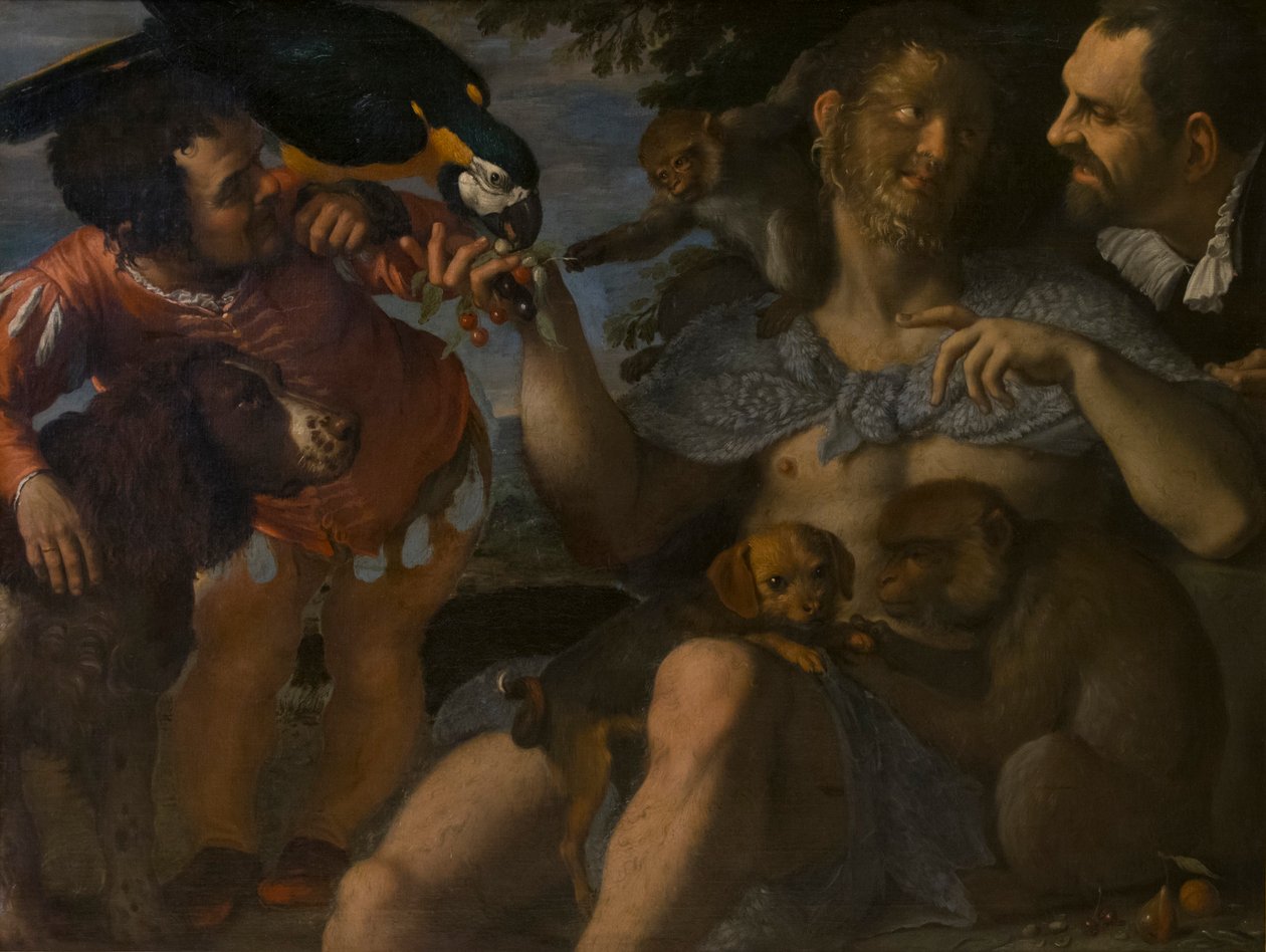 Arrigo Peloso, Pietro Matto et Amon Nano - Agostino Carracci
