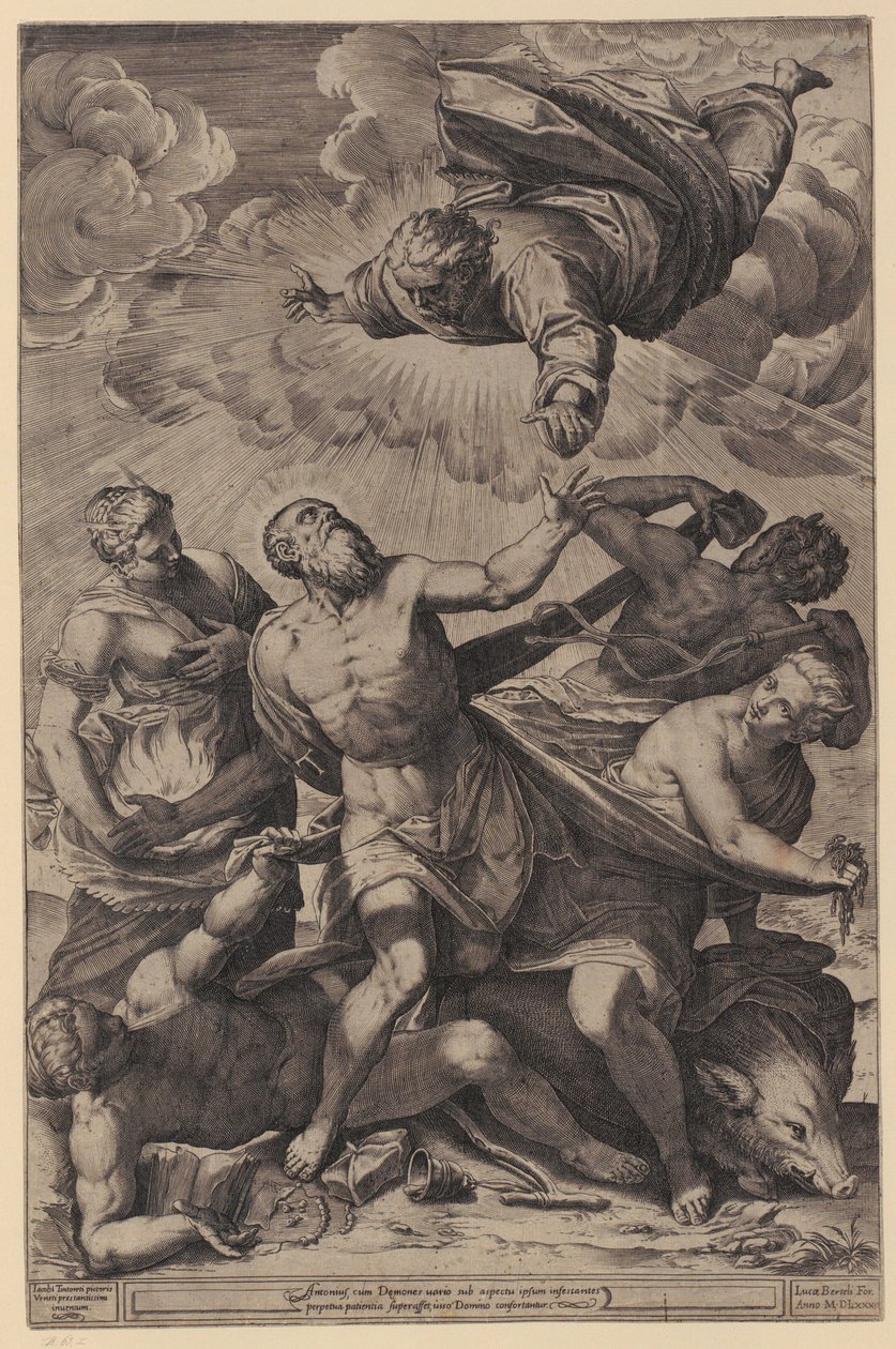 Le mariage mystique de sainte Catherine - Agostino Carracci