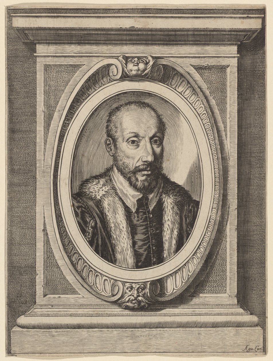 Pietro Antonio Tolentino - Agostino Carracci