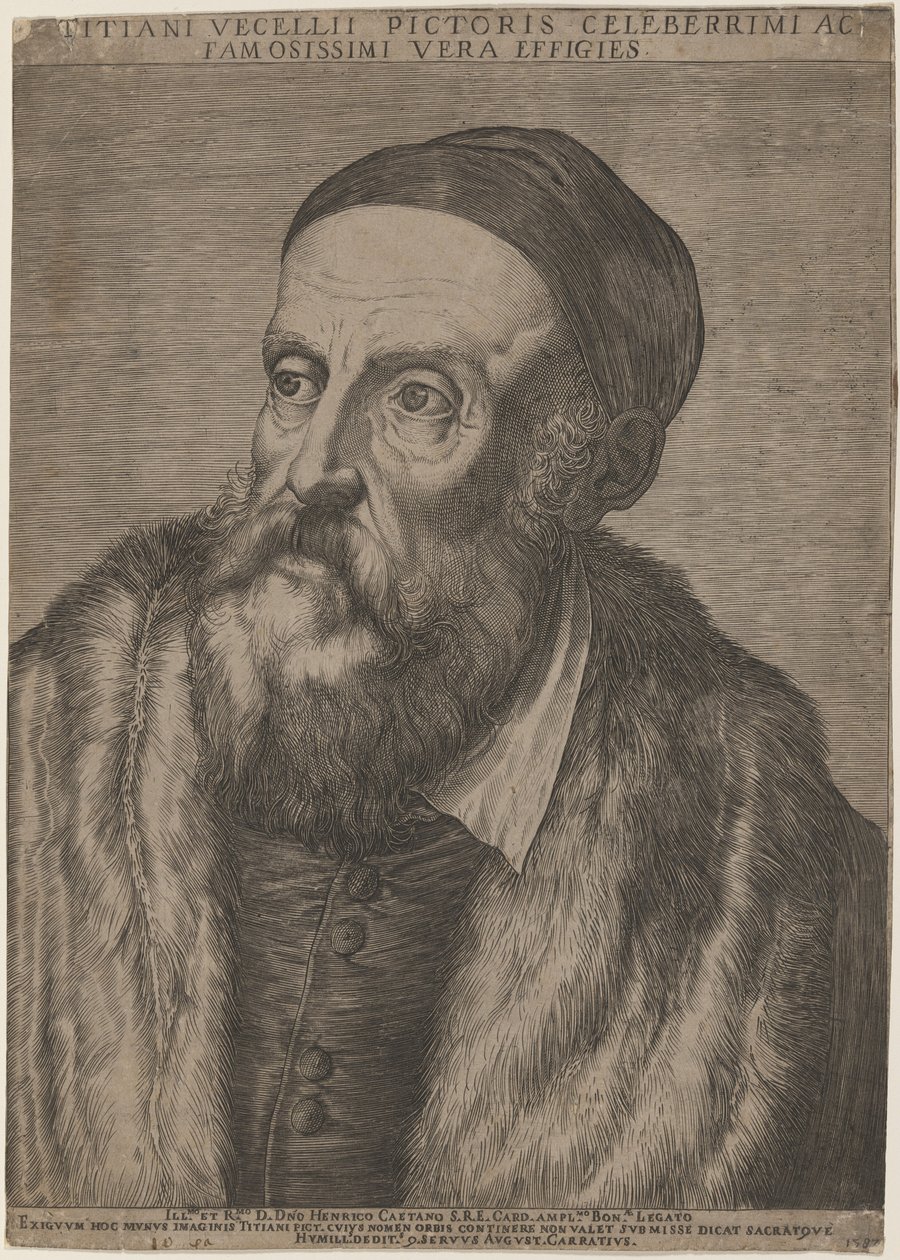 Titien - Agostino Carracci