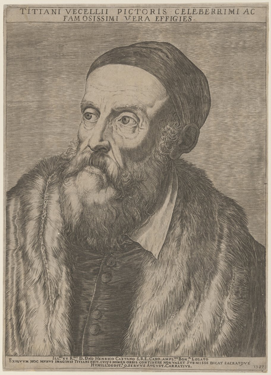 Titien - Agostino Carracci