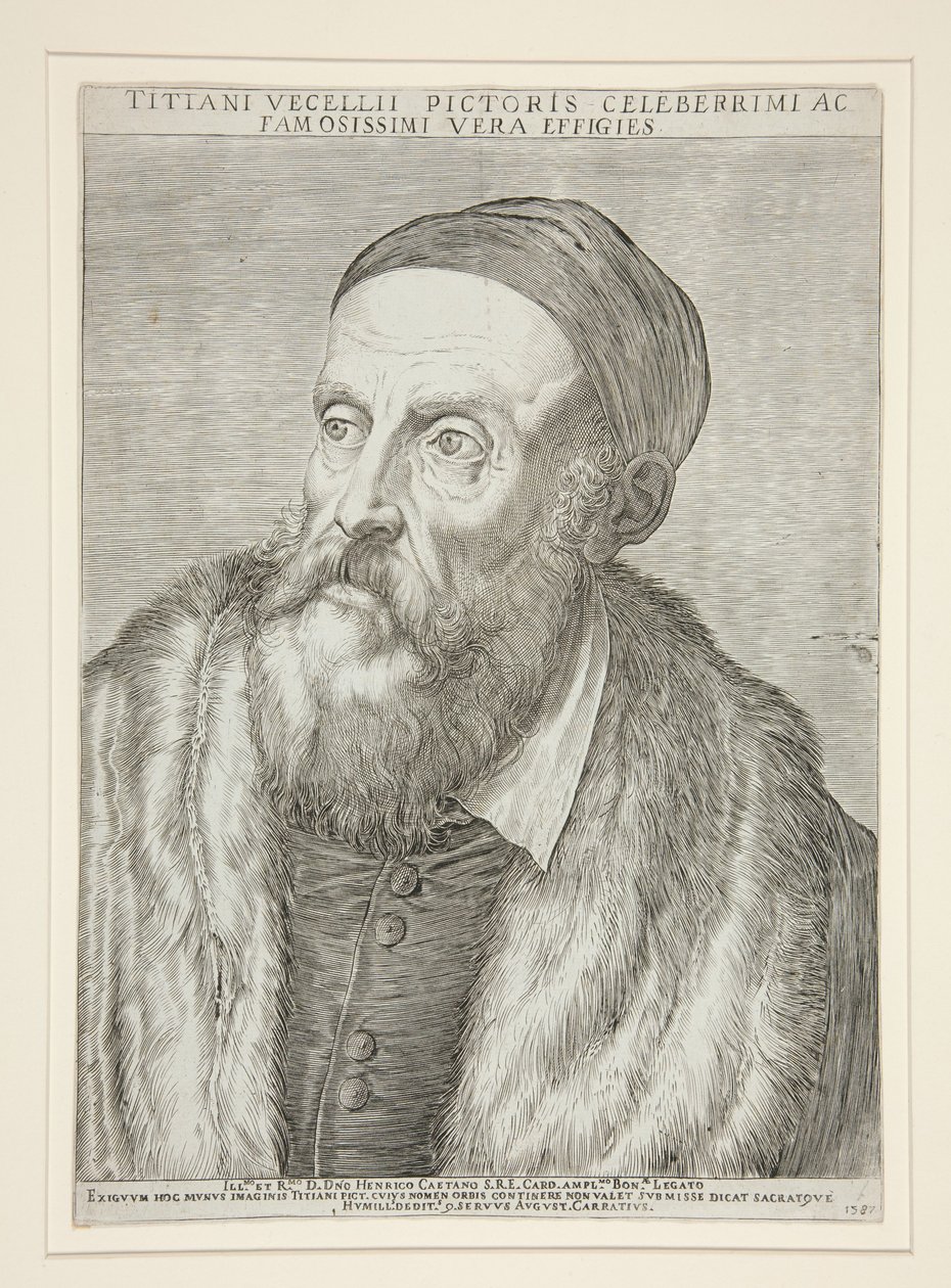 Tiziano Vecelli (Titien) - Agostino Carracci