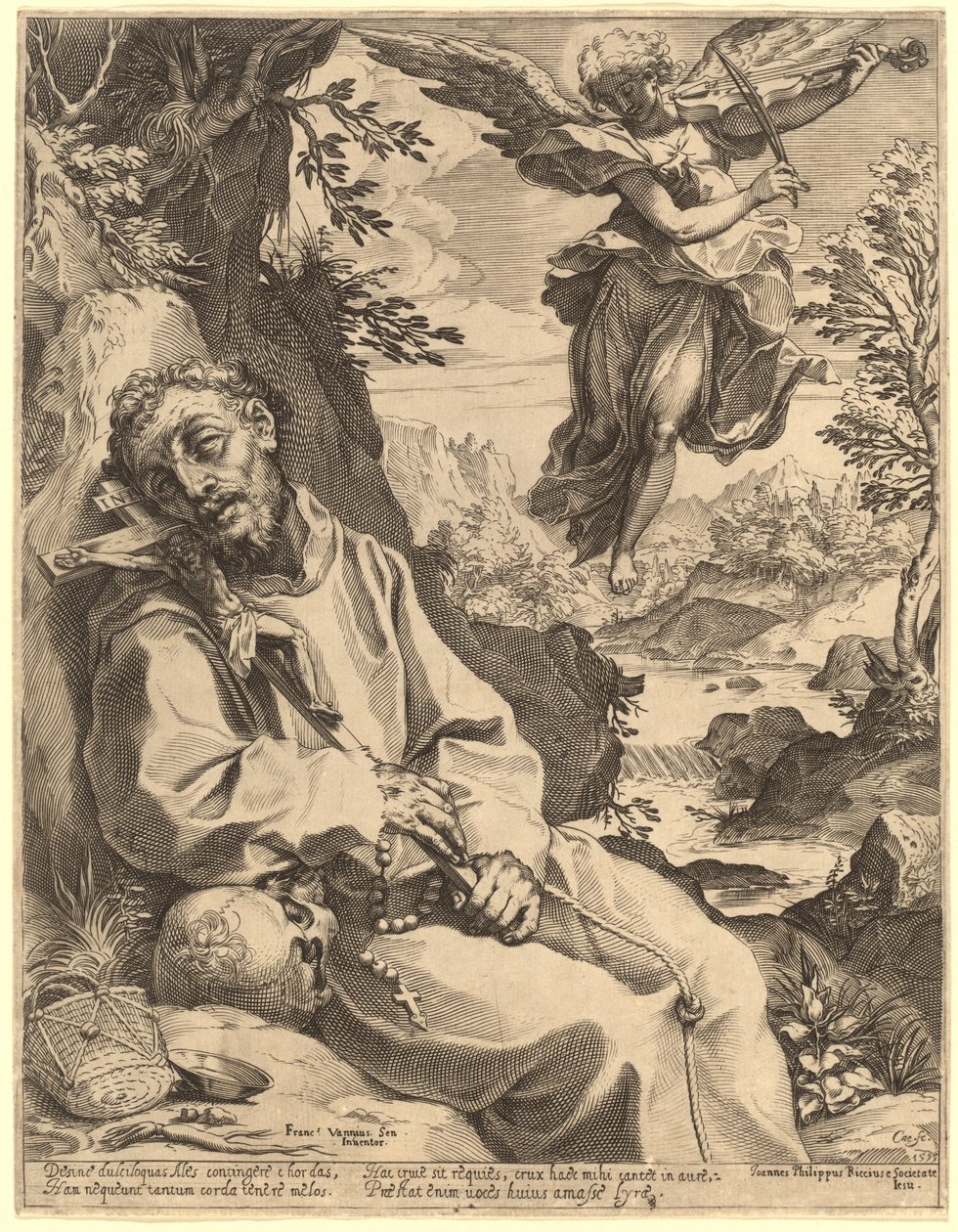 Saint François Consolé par l