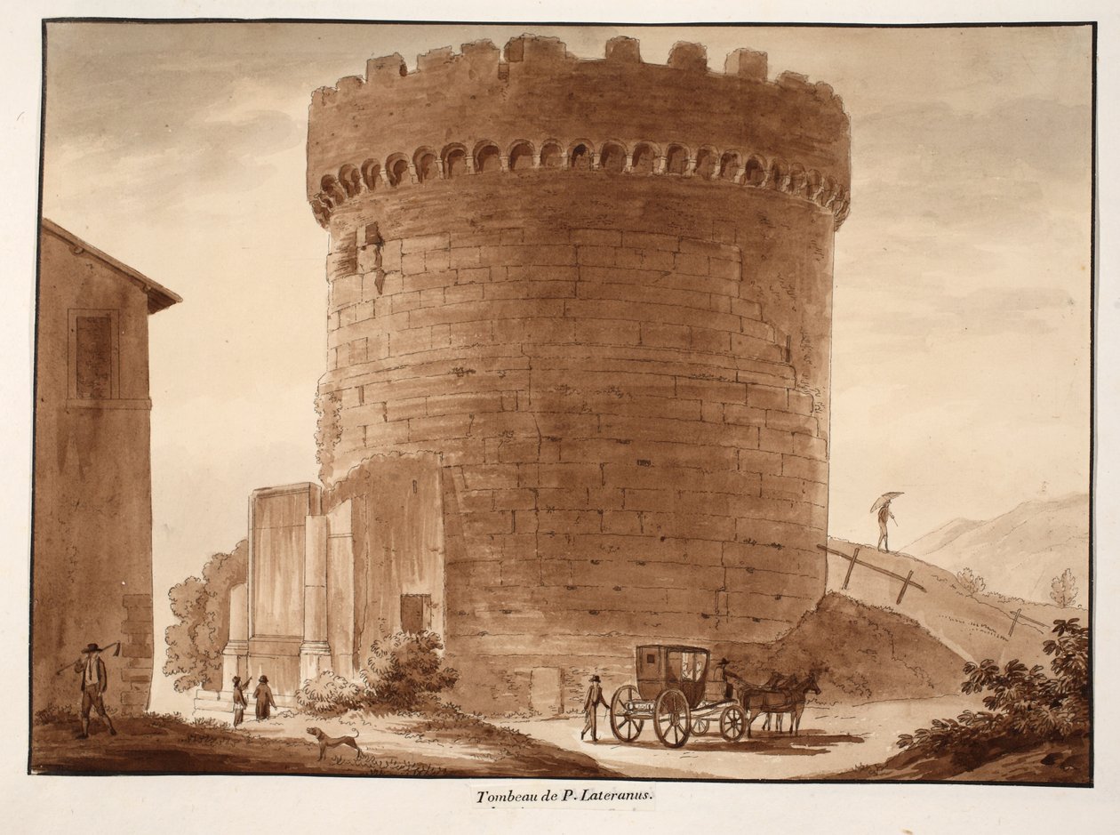 Le tombeau des Horaces et des Curiaces, 1833 - Agostino Tofanelli