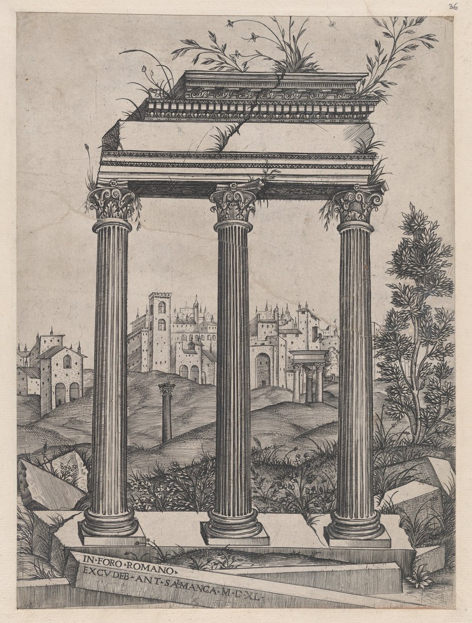 Speculum Romanae Magnificentiae : Temple d