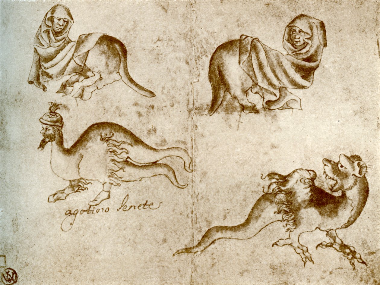 Études par Agostino de Sienne, 1913 - Agostino of Siena