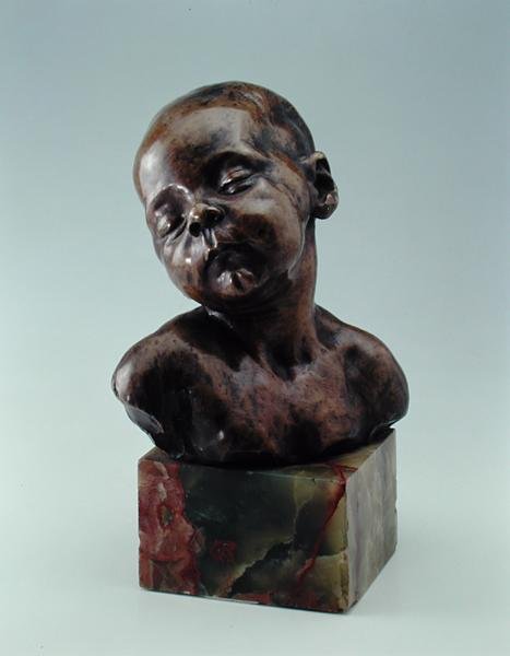 Enfant endormi, vers 1879 - Aime Jules Dalou