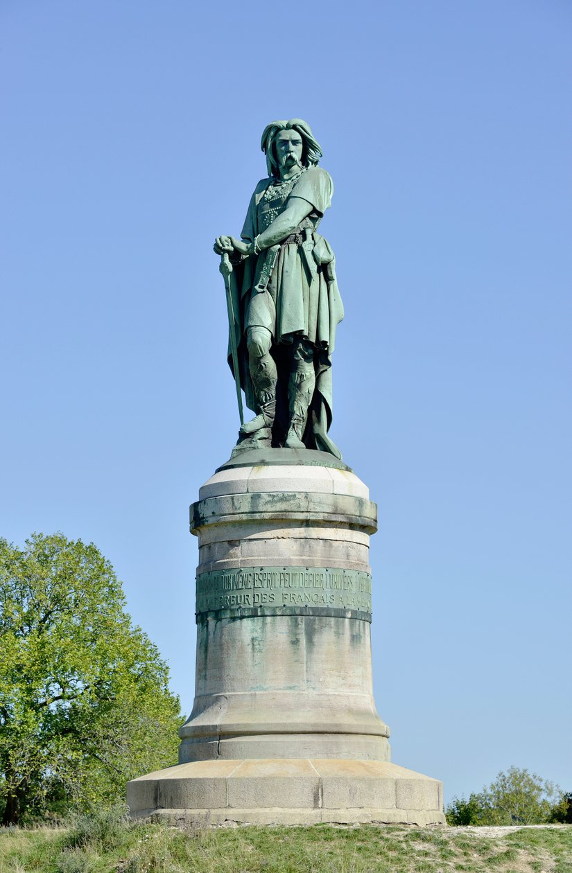 Statue colossale de Vercingétorix (72-46 av. J.-C.), chef gaulois - Sculpture de Millet Aimé (1819-1891) - Aime Millet