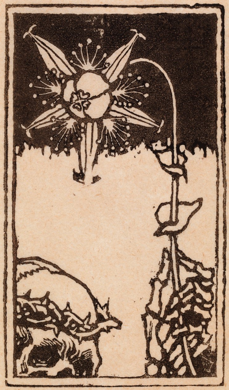 La mort et la fleur - Akseli Gallen-Kallela