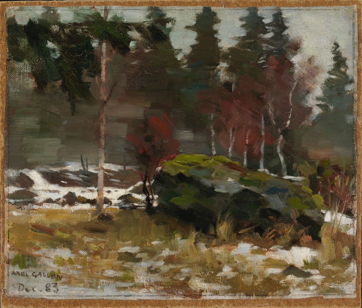 Début du printemps - Akseli Gallen-Kallela