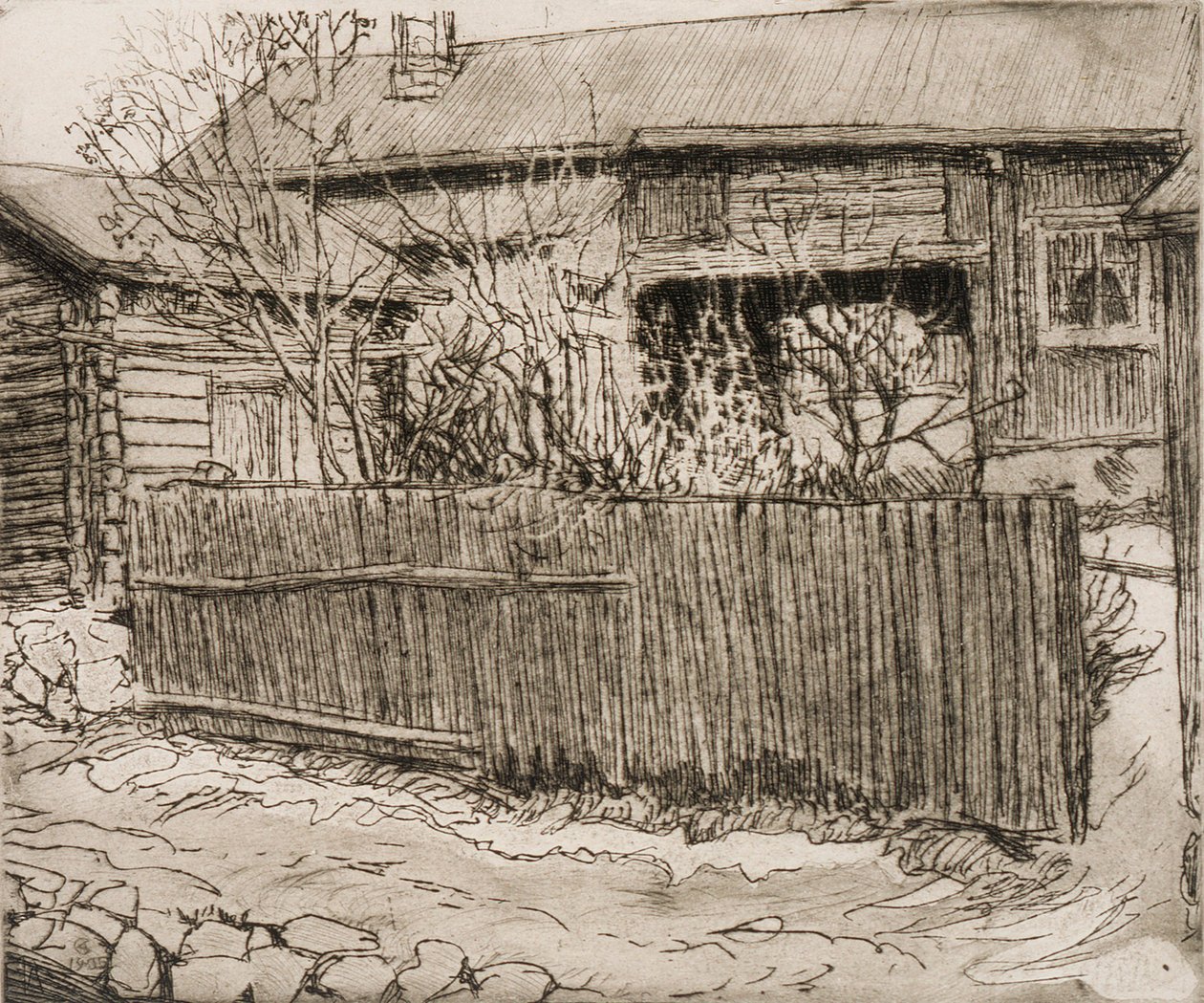 La maison de Kirsti à Rauma - Akseli Gallen-Kallela