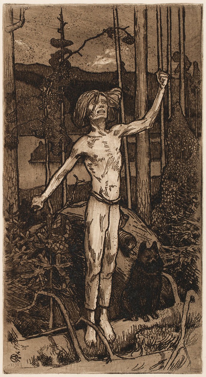 Kullervo maudissant - Akseli Gallen-Kallela