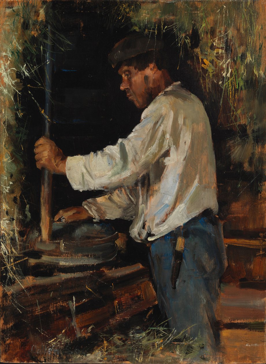 Fraisage à la main - Akseli Gallen-Kallela