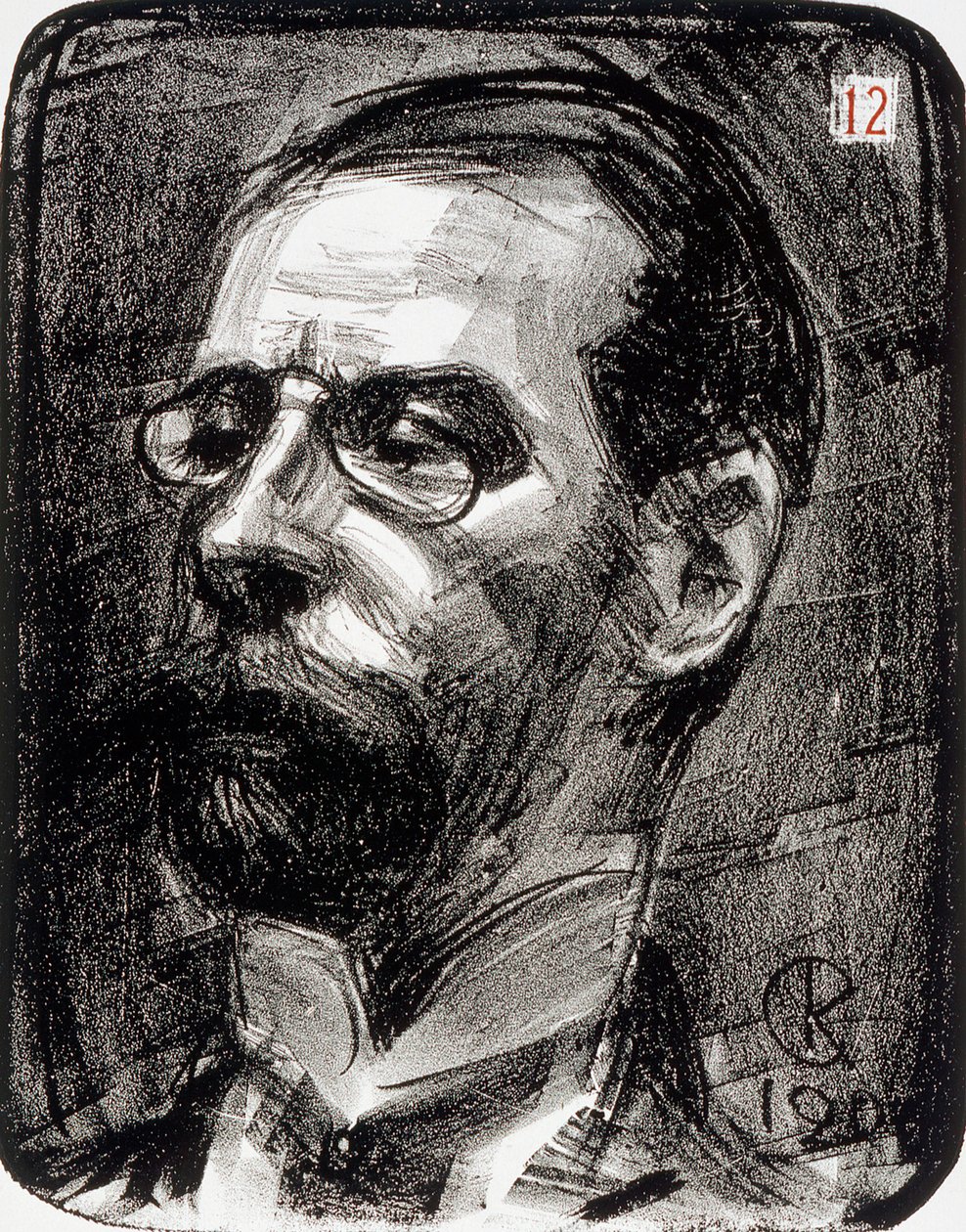 Portrait of Axel Berndtson - Akseli Gallen-Kallela