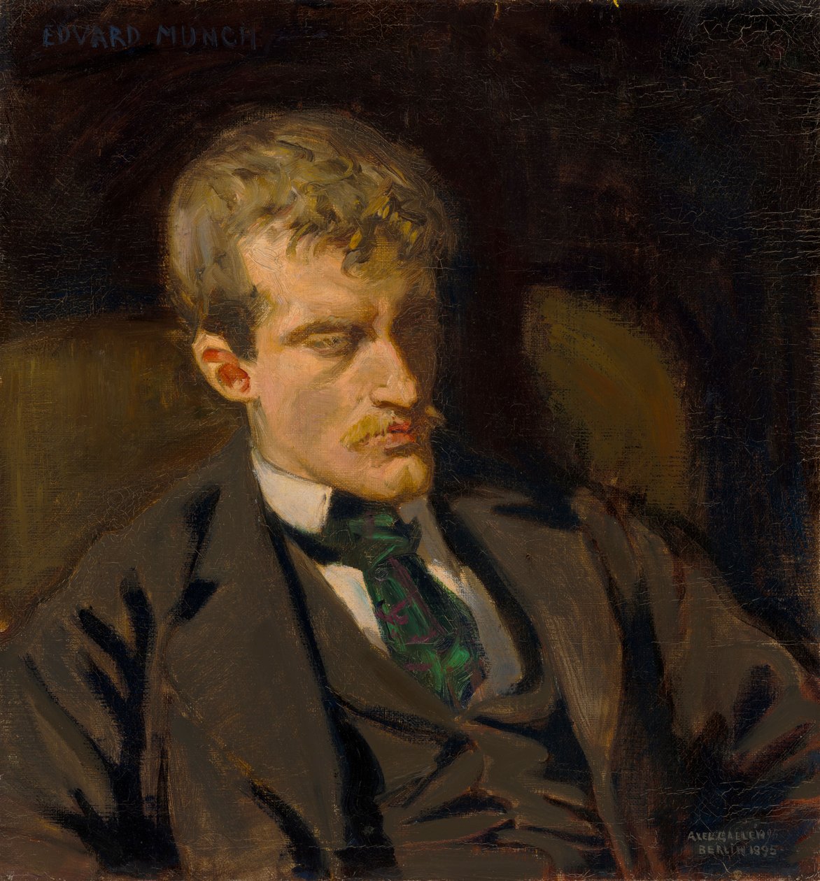 Portrait d’Edvard Munch - Akseli Gallen-Kallela