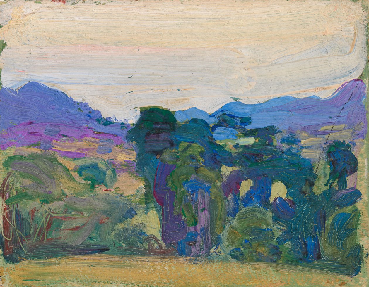 Vallée de la rivière - Akseli Gallen-Kallela