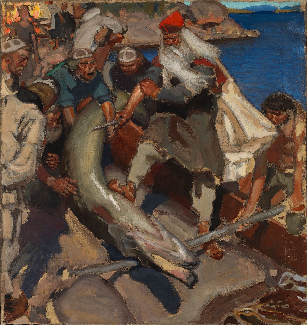 Le grand brochet - Akseli Gallen-Kallela