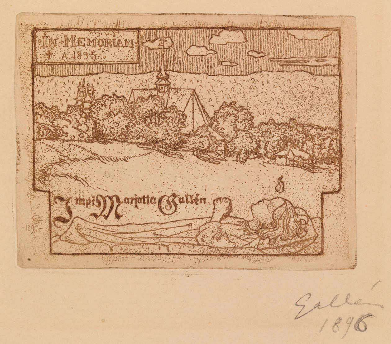 Sans titre - Akseli Gallen-Kallela