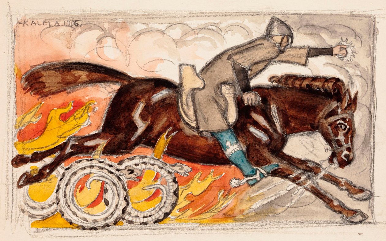 Sans titre - Akseli Gallen-Kallela
