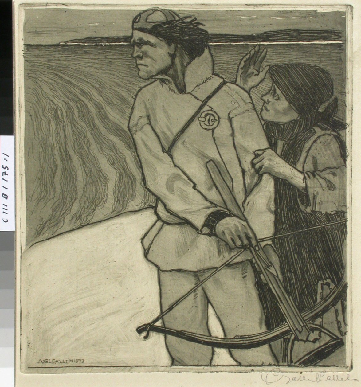 La vengeance de Joukahainen - Akseli Gallen-Kallela