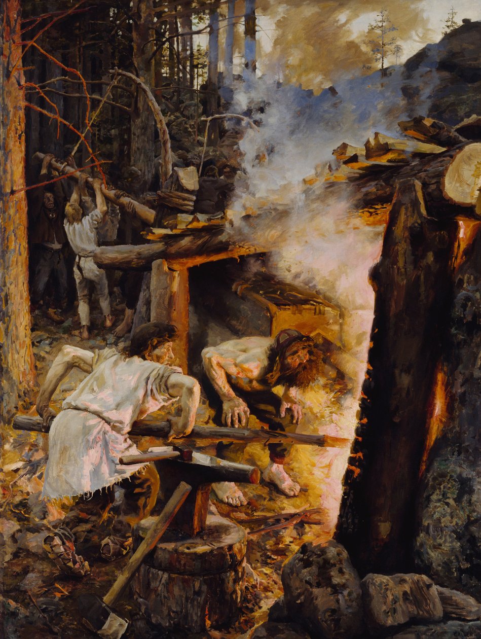 La Forge du Sampo, 1893 - Akseli Gallen Kallela