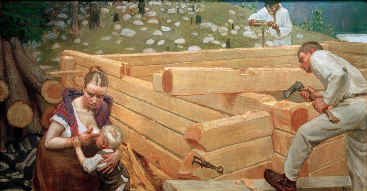 Construire - Akseli Valdemar Gallen Kallela