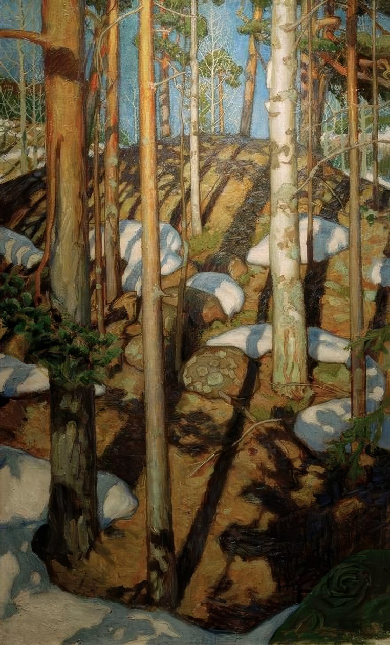 Printemps à Kalela - Akseli Valdemar Gallen-Kallela
